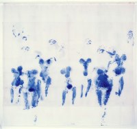 Yves Klein Antropométrie du bleu
